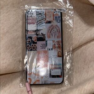 Samsung S22 Case with Artistic Collage Design